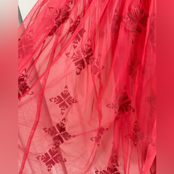 [Free People] Sheer Laced Tunic Dress - Picture 6 of 7